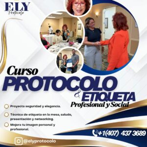 Curso PROTOCOLO Profesional y Social,  21 de Marzo